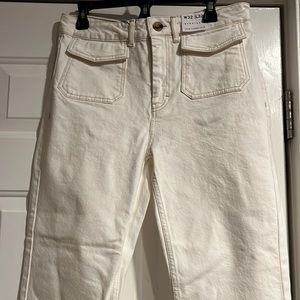 Topshop straight leg jeans NWT